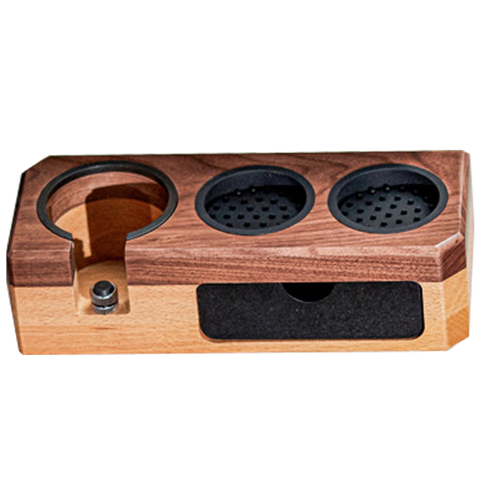 Stazione Portapressino In Legno Per Caffè – Adatto A Pressini Da 51 E 58 Mm