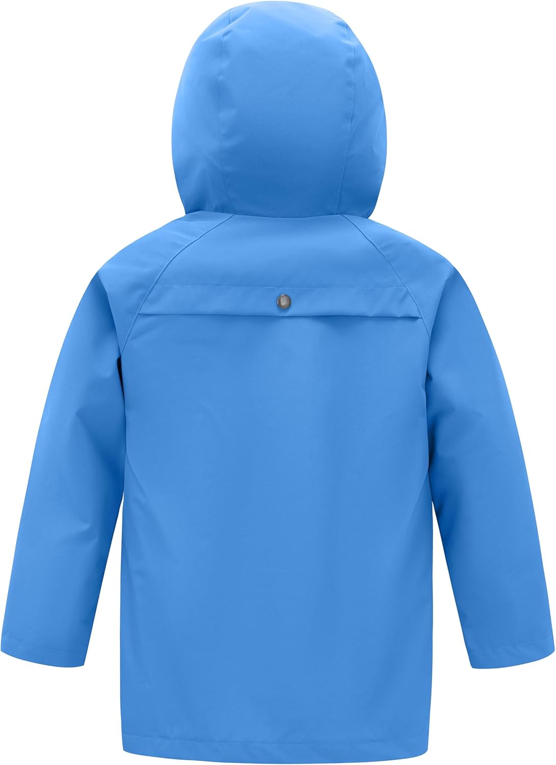 wantdo Boys & Girls Waterproof Rain Jacket Lightweight Rain Coat Hooded Windbreaker - Image 3