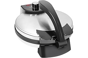 Easy Roti Maker 10 Inch Curved Ceramic Electric Tortilla Press