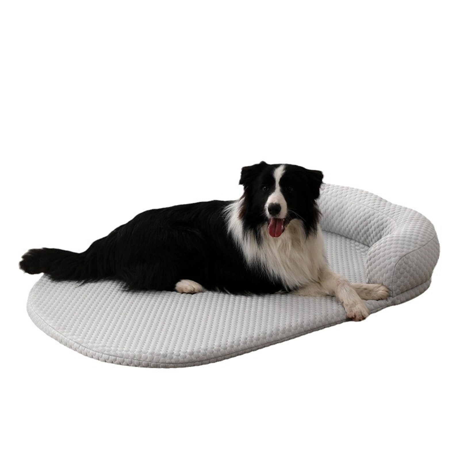 Tapis pour animal domestique toutes saisons avec rembourrage en coton PP lavable en machine Design pliable pour chiens et chats Lit confortable lavable pour chien