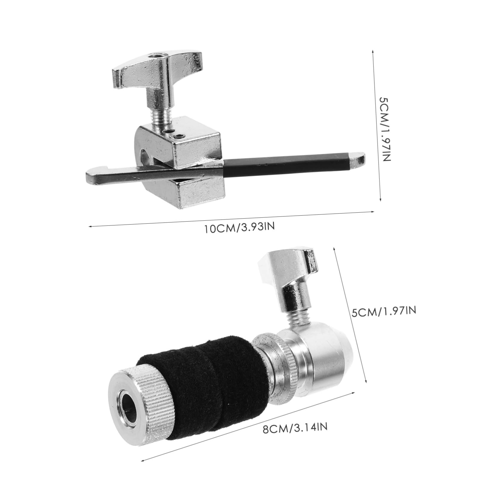 FUNOMOCYA Drum Hi-hat Clutch Stand Accessory Double Pedal Jazz Drum Clutch Smooth Switching