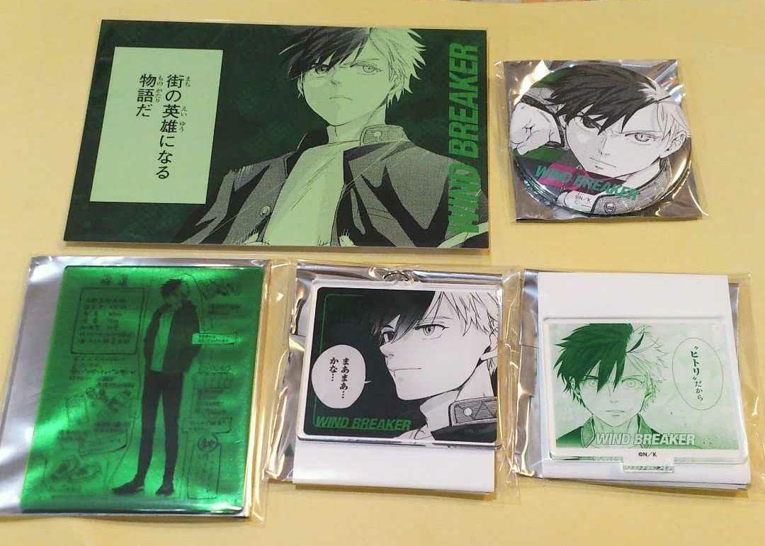 WIND BREAKER アニメイトフェア 缶バッジ 梅宮一 70個 WIND BREAKER アニメイトフェア 缶バッジ 梅宮一 70個