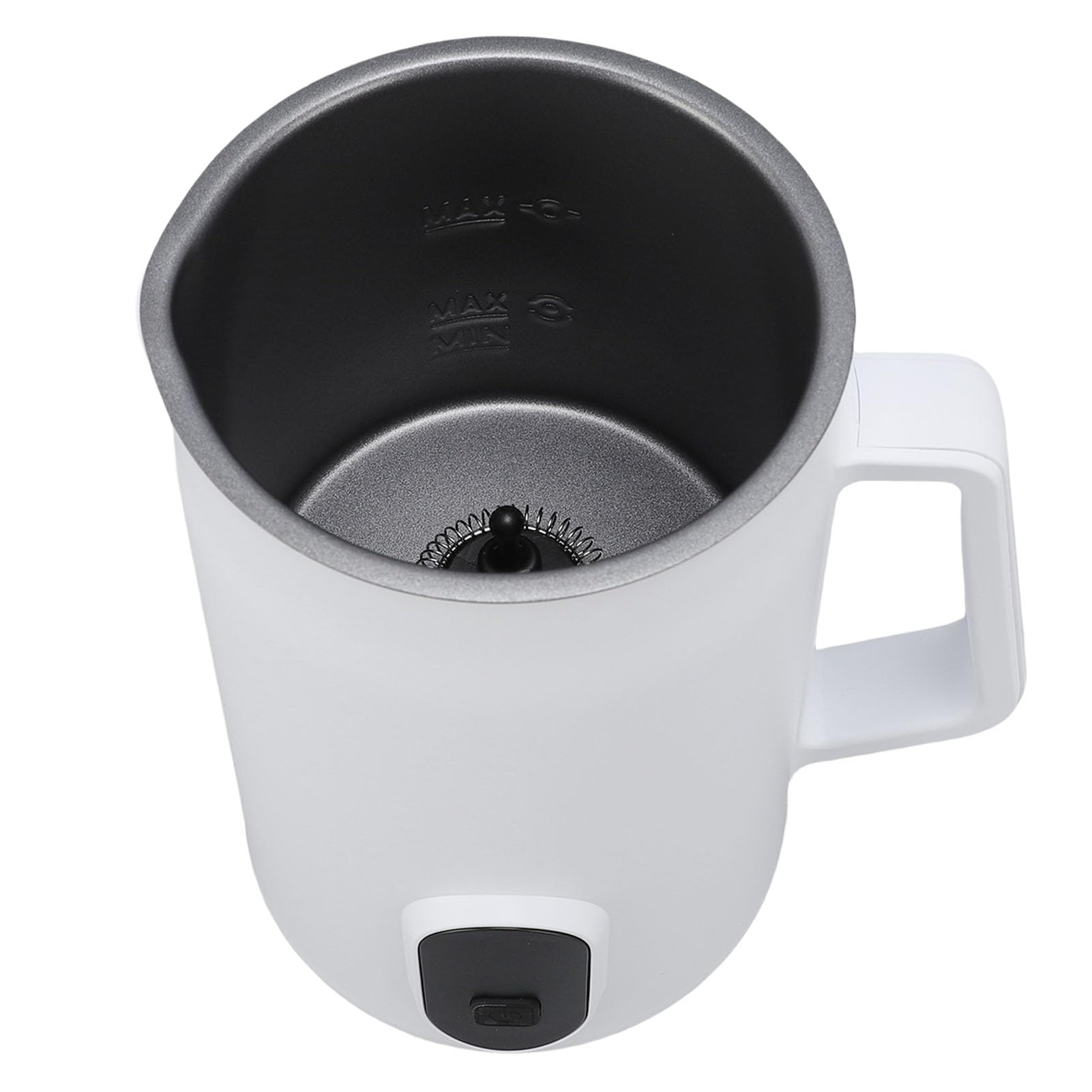 Frutto di Latte Elettrico, Piroscafo 4 in 1 Latte, Produttore di Schiuma Calda e Fredda Automatica, per caffè, Latte, Cappuccino, (Spina europea 220V)