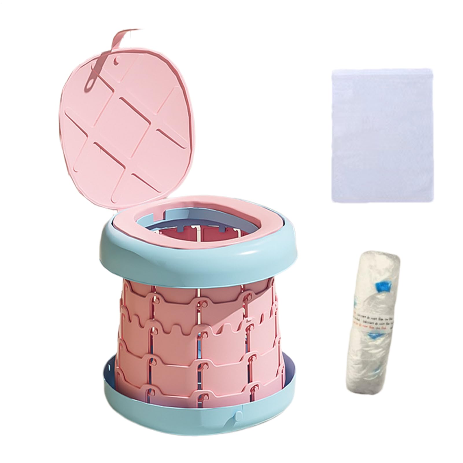 Składany Nocnik Podróżny Wygodny Szybko Czyszczony Treningowy