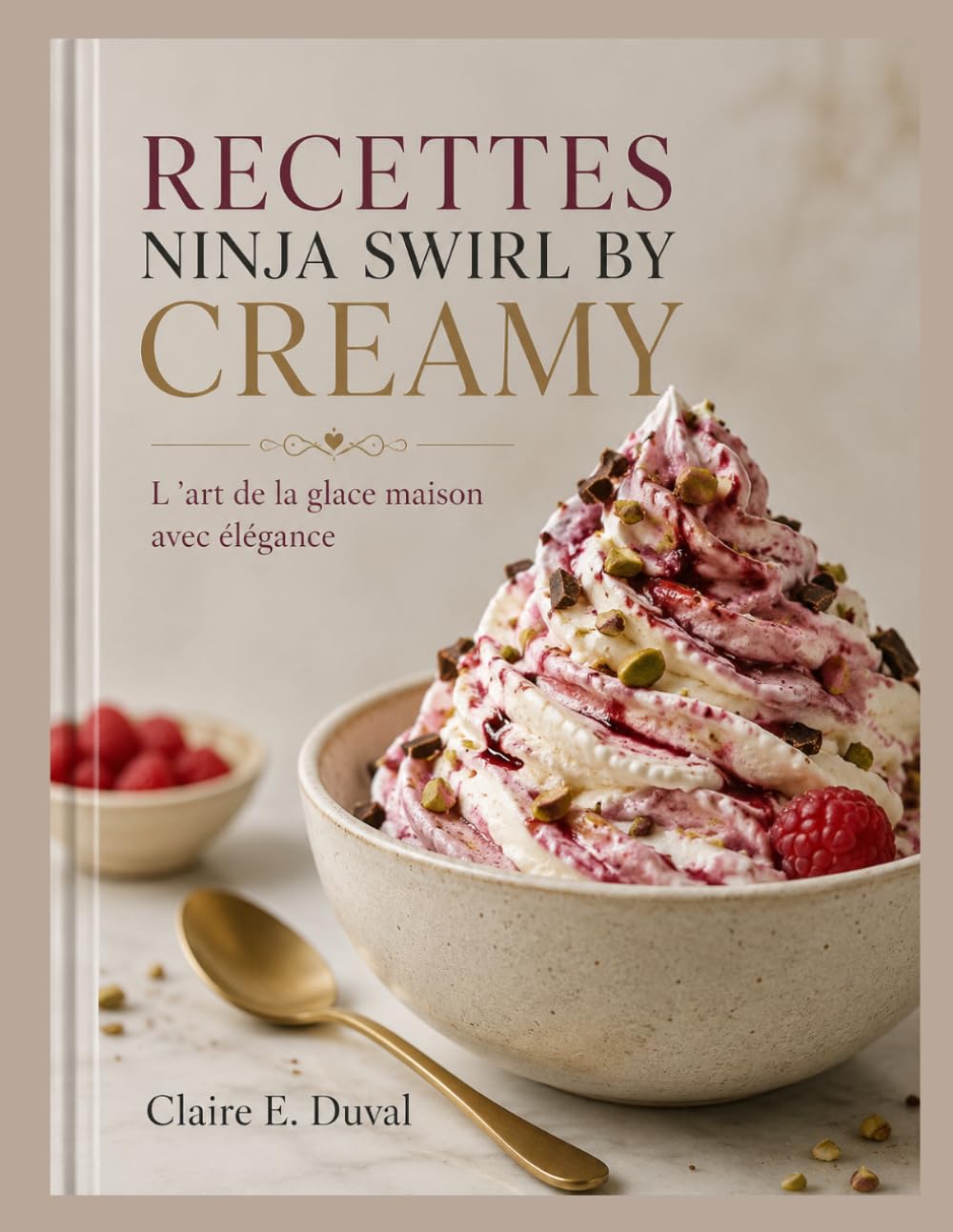 RECETTES NINJA SWIRL BY CREAMY: L’art de la glace maison avec élégance