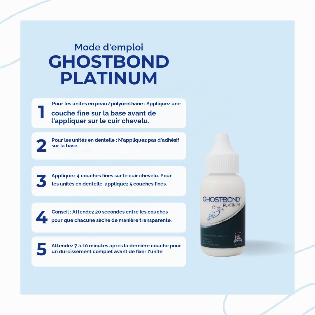Professional Hair Labs Colle pour cheveux Ghost Bond Platinum 40 ml