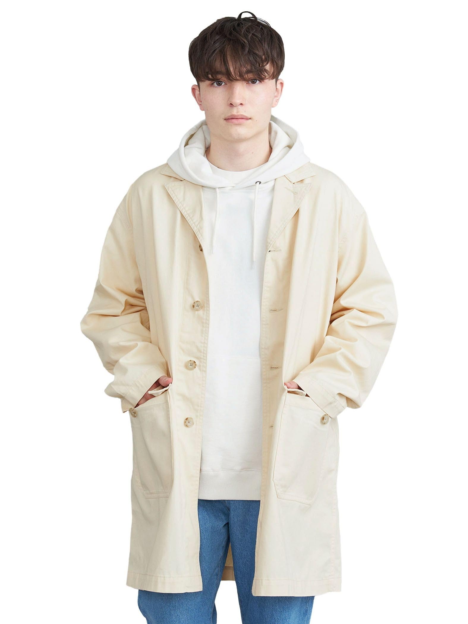 Amazon.co.jp: [コーエン] ショップコート 75606420170 0330 OFF WHITE