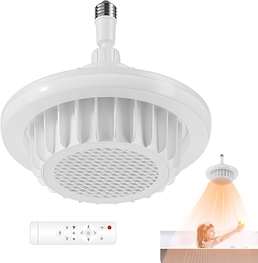 Review Heater Fan Light – 600w Bathroom Heater Ceiling, Indoor Electric Ceiling Heater, Led Light with Heater, Fan Light Ceiling Heater | Ceiling Electric Patio Heater with Remote Control for Bathroom Review Heater Fan Light – 600w Bathroom Heater Ceiling, Indoor Electric Ceiling Heater, Led Light with Heater, Fan Light Ceiling Heater | Ceiling Electric Patio Heater with Remote Control for Bathroom