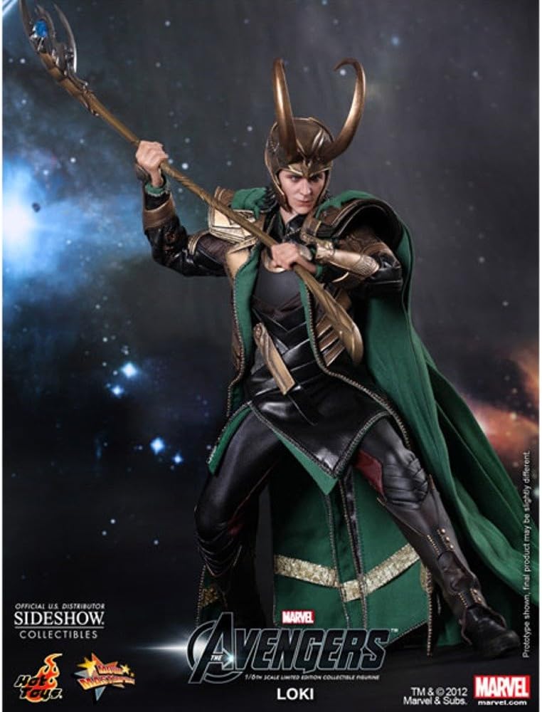 Hot Toys - The Avengers Movie Masterpiece Action Figure 1/6 Loki 32 cm