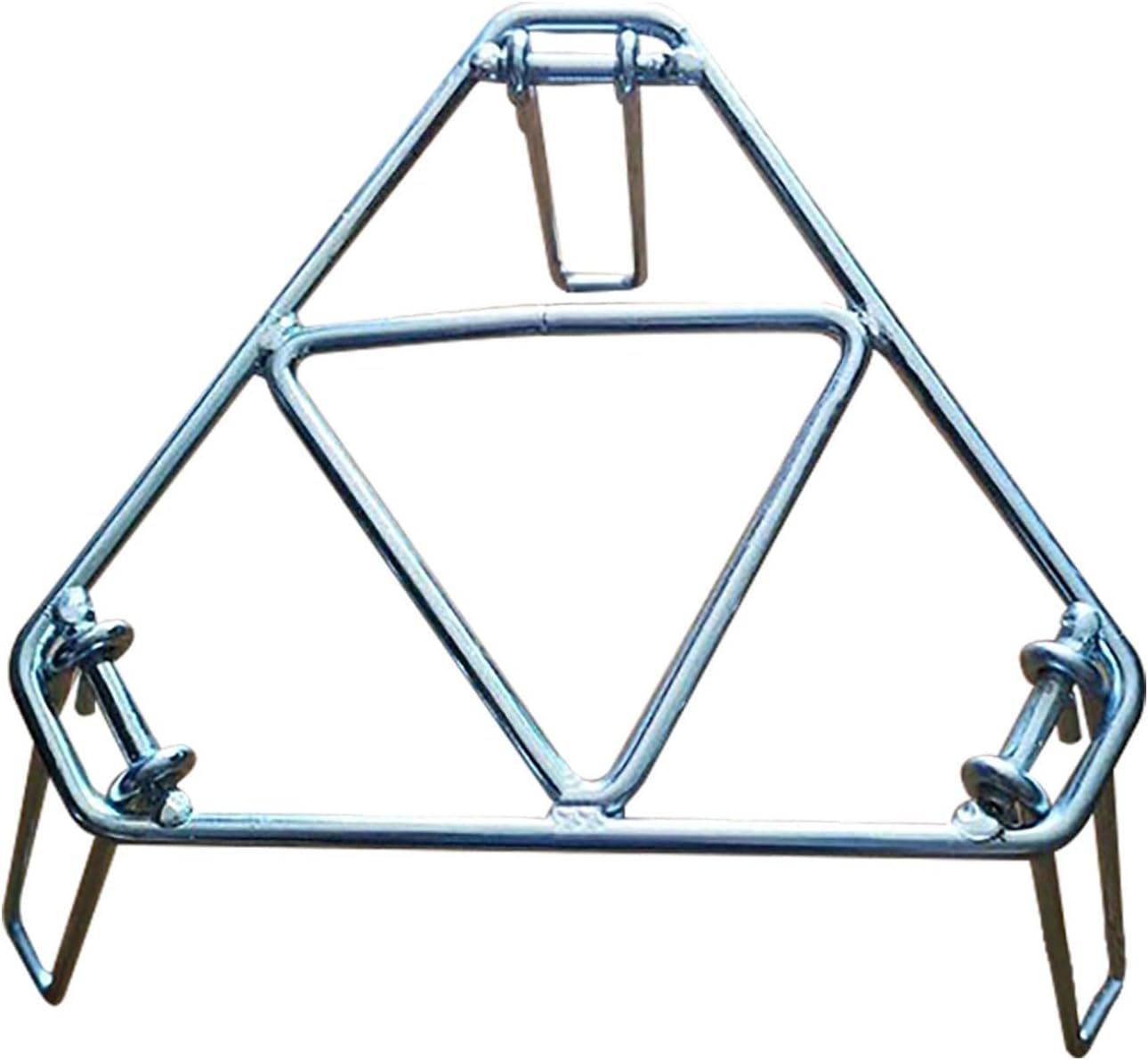 Littryee Foldable Outdoor Cooking Rack - Campfire Cooking Stand - Stainless Stee l Open Fire Camping Tripod Grill Accessories for Picnic Coffee Pots