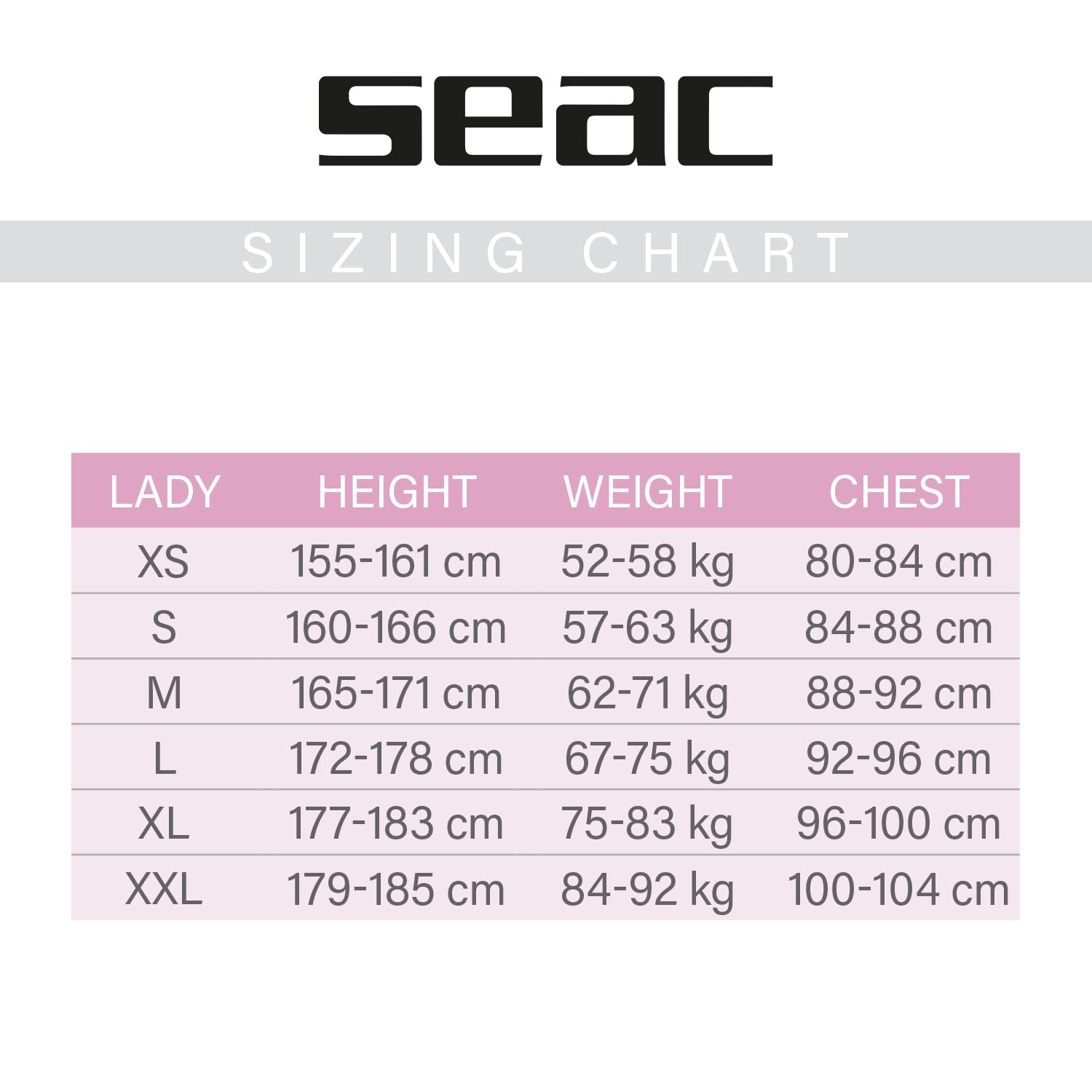 Seac Ciao Lady, Traje Corto para Mujeres, Neopreno de 2,5 mm para Snorkel, Buceo y Otras Actividades acuáticas