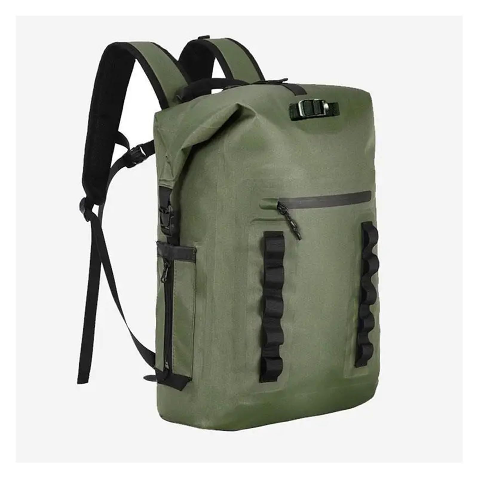 KLVN Zaino da nuoto impermeabile da 30 litri Borse da arrampicata Borsa da pesca in mare Fiume Trekking Drifting Canottaggio Escursionismo Kayak Dry Boat Bag Pack