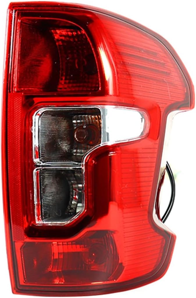 Left Right Car Tail Light Rear Brake Light Warning Lamp With Bulb Compatible For Changan Hunter F70 (Color : Left, Size : Premium version)
