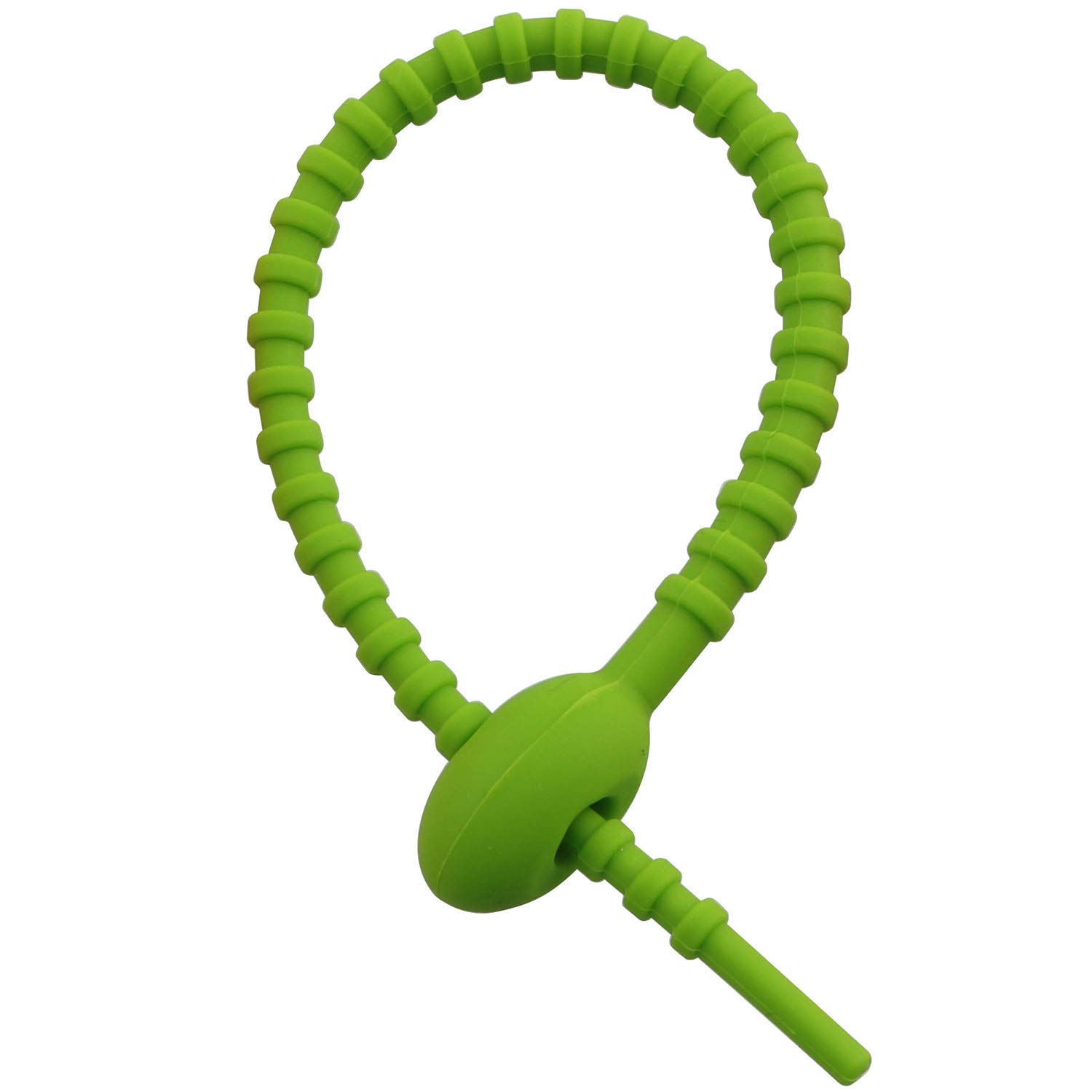 Reusable Silicone Twist Ties Multi Use Smart Bag Clips for Food Storage Bread Ties and Cable Management High Stretch Rubber Food Saver Ties for Kitchen Trash Bags and Cord Organization-image-16
