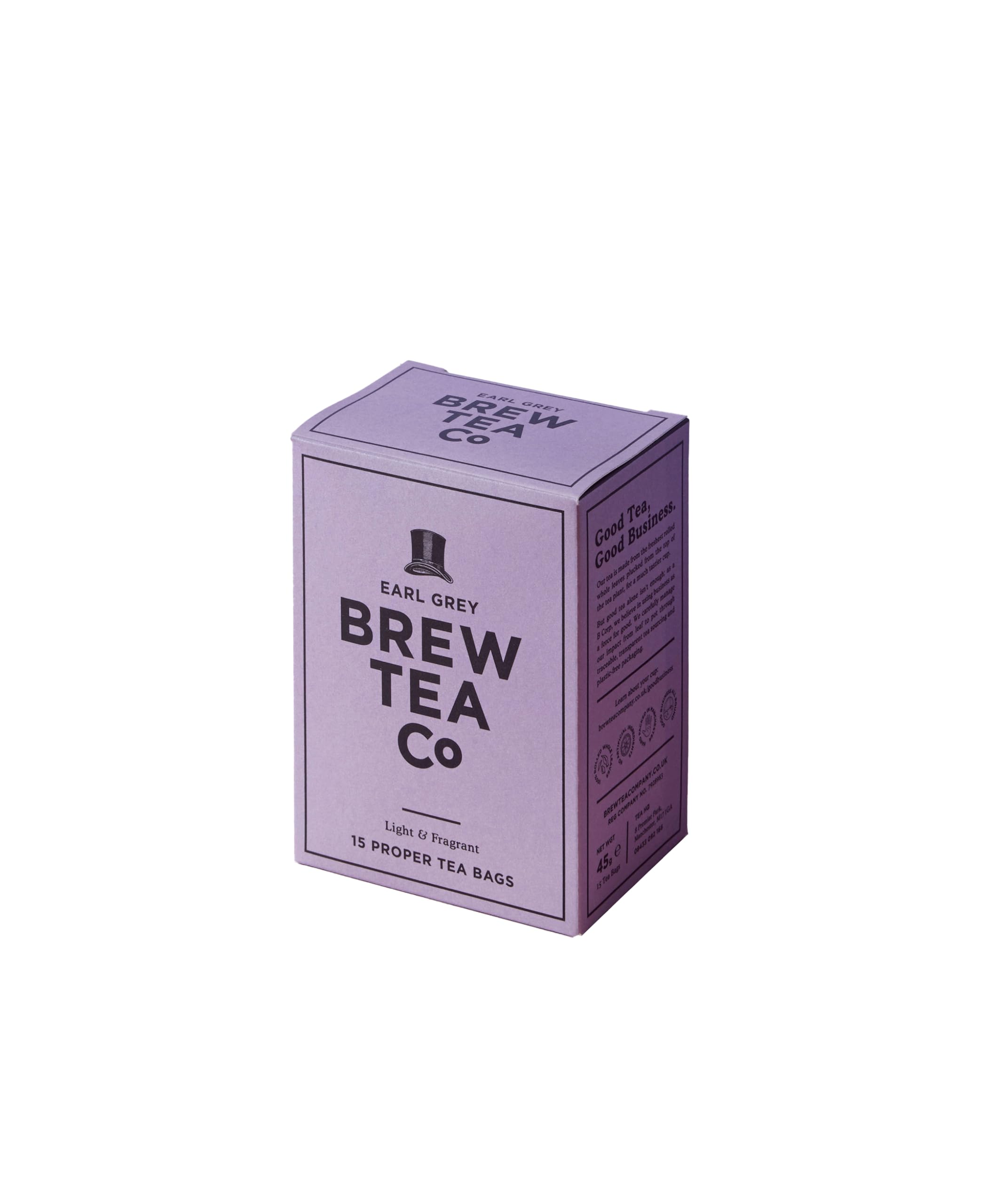 Brew Tea Co Grey - Earl Tea (15 Proper Tea Bags) - 45G