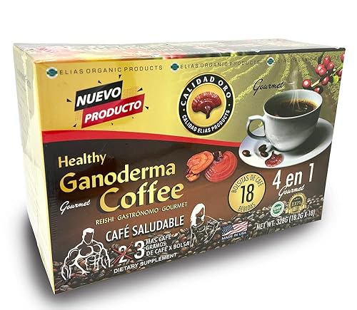 Elias Organic Ganoderma Gourmet Café 4 en 1