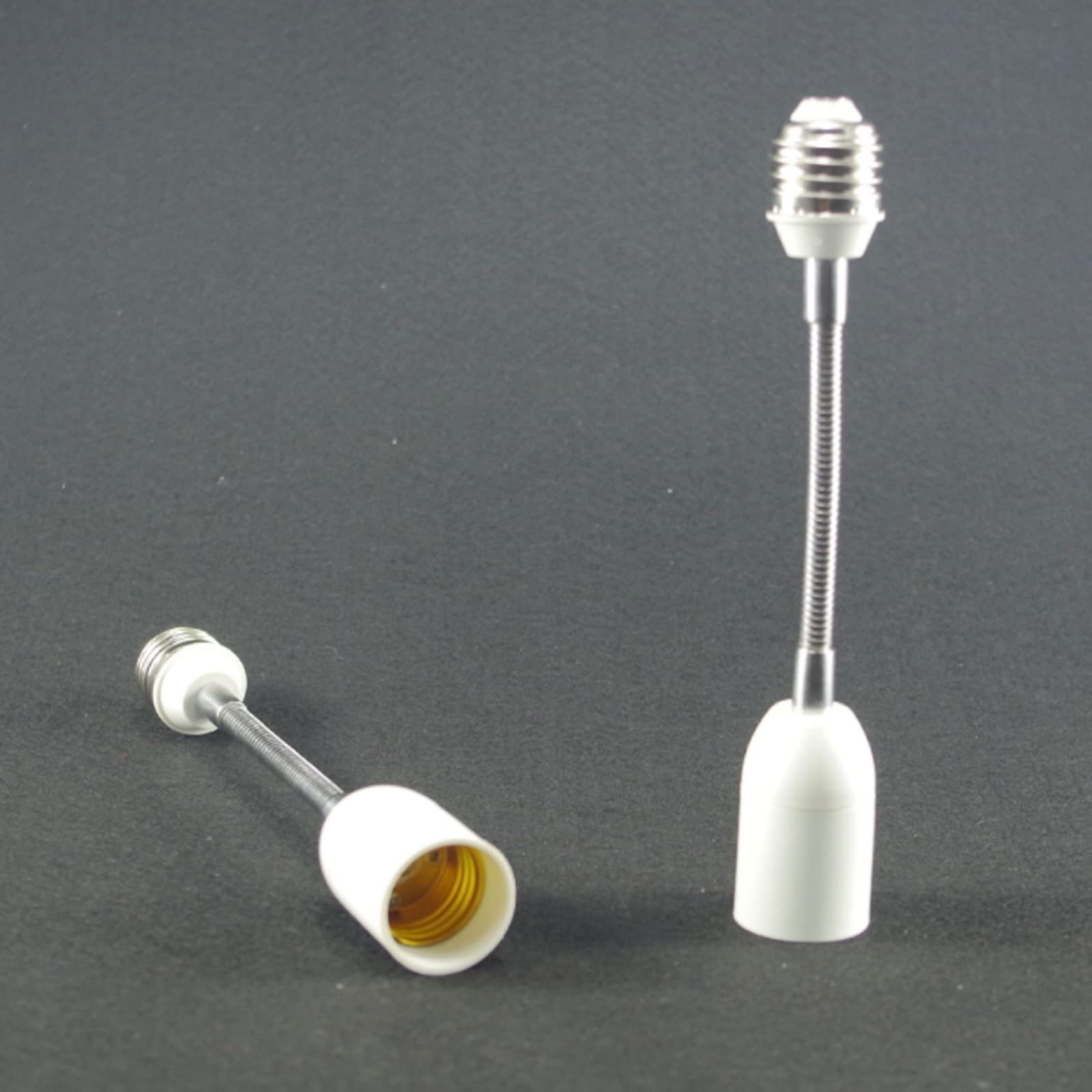 Nonbranded 4 Pièces E27 à E27 Prolongateur, Adaptateur Lampe D’extension, Rallonge des Ampoul, Conversion D'interface pour Ampoules Et éclairage