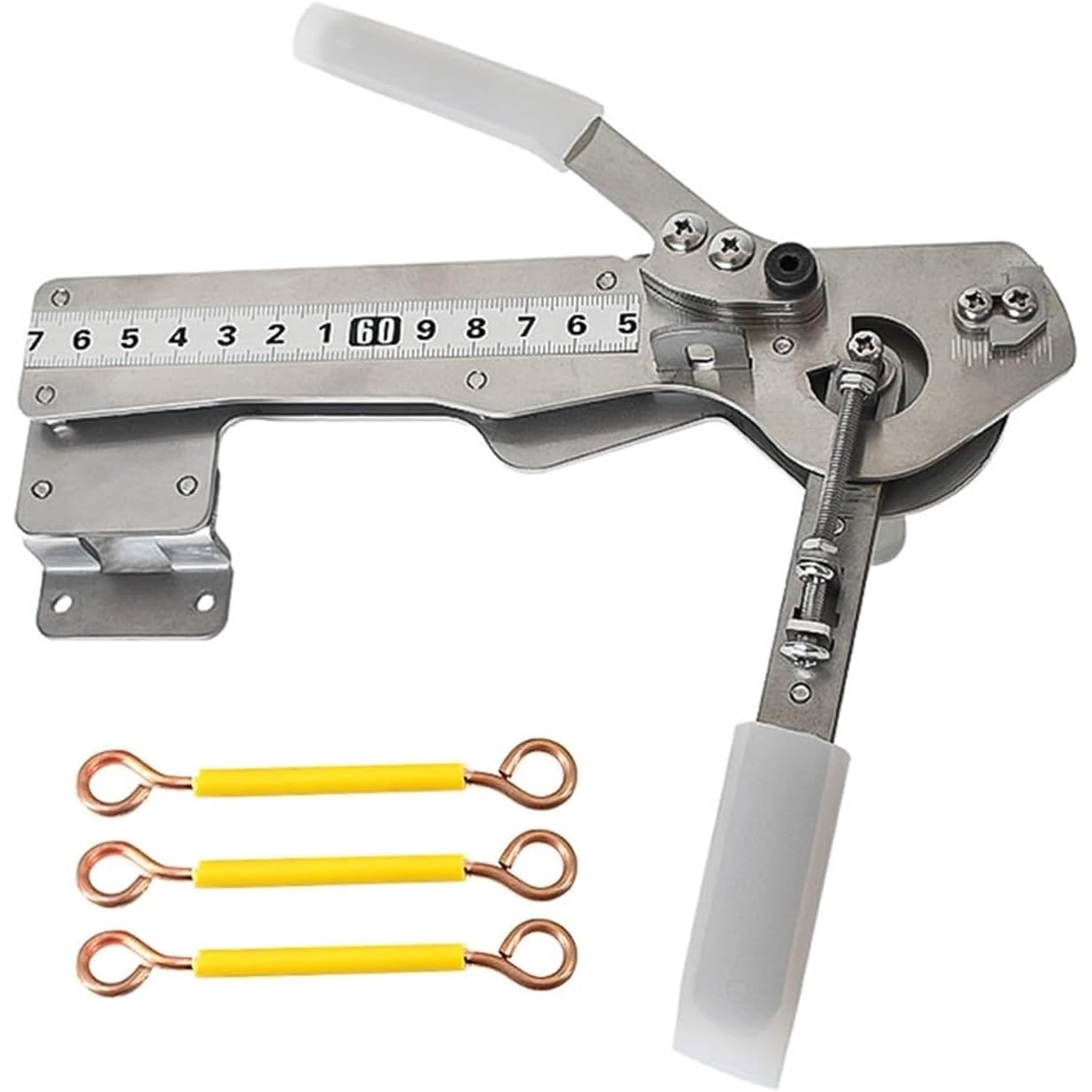 Macchina piegatubi manuale per filo da 4-6 mm, piegatrice in metallo fai da te per archi e cerchi, attrezzatura per la creazione di gioielli