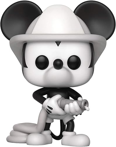 Miniatura 5 de Disney Mickey 90 aniversario - Firefighter Mickey Funko Pop! Figura de vinilo (incluye funda protectora compatible con Pop Box)