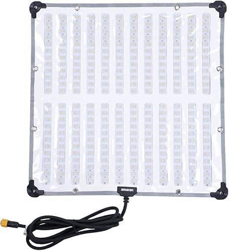 Miniatura 3 de Aputure Amaran - Panel de luz LED flexible plegable a prueba de salpicaduras para iluminación de fotografía de estudio de video (amaran F22c)
