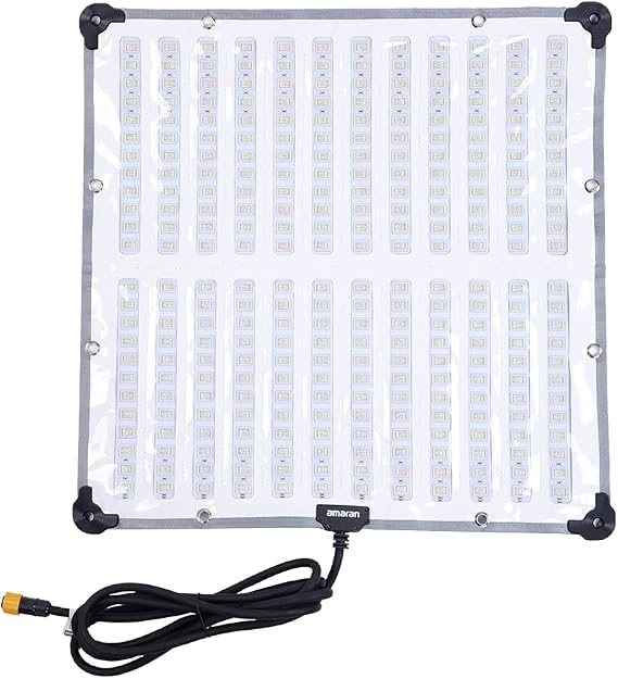 Aputure Amaran Foldable Flexible LED Light Panel Splash-Proof for Video Studio Photography Lighting (amaran F22c)