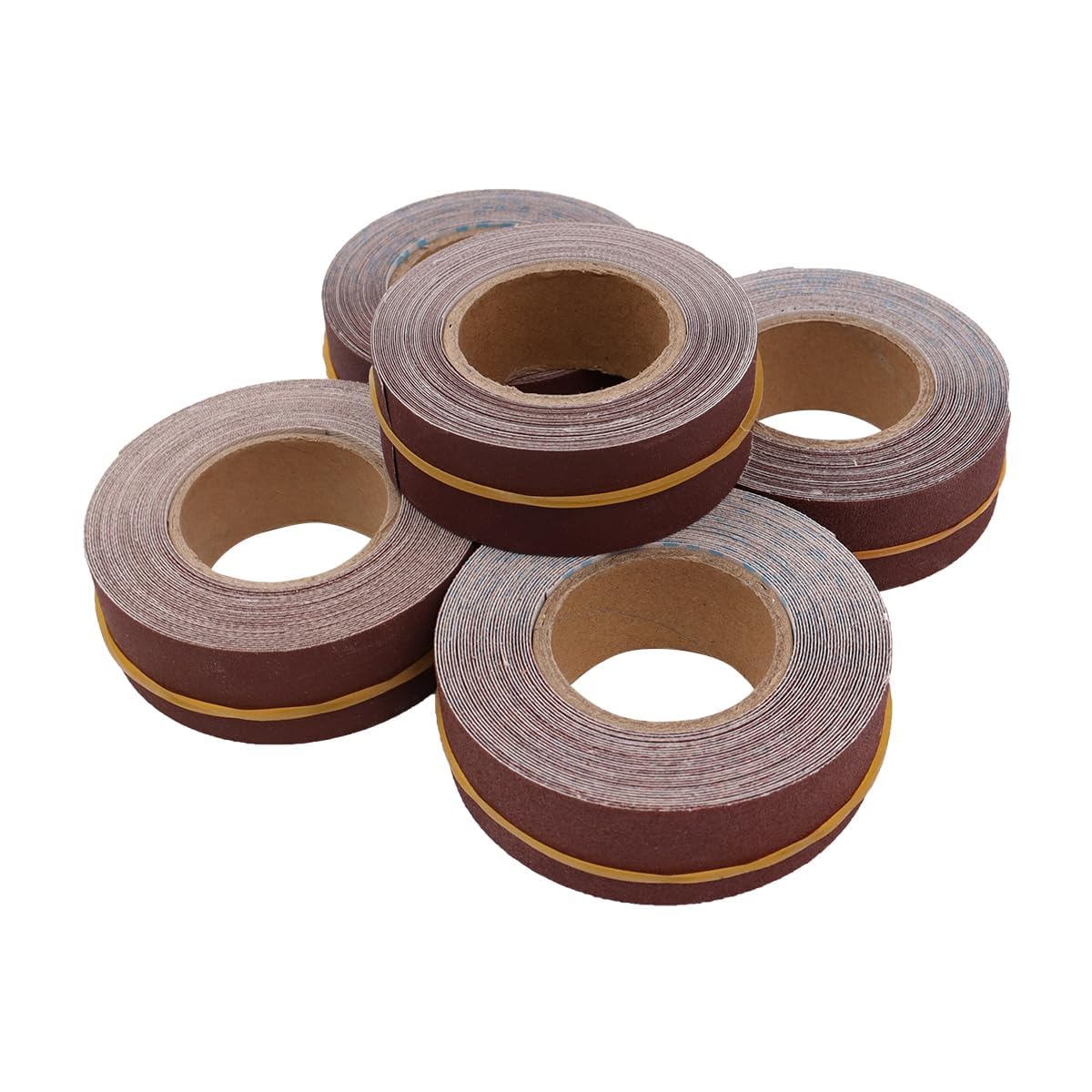 6 Metre Sandpaper Roll, 150/240/320/400/600 Grit Sandpaper 5 Rolls Sanding Belt - Image 2