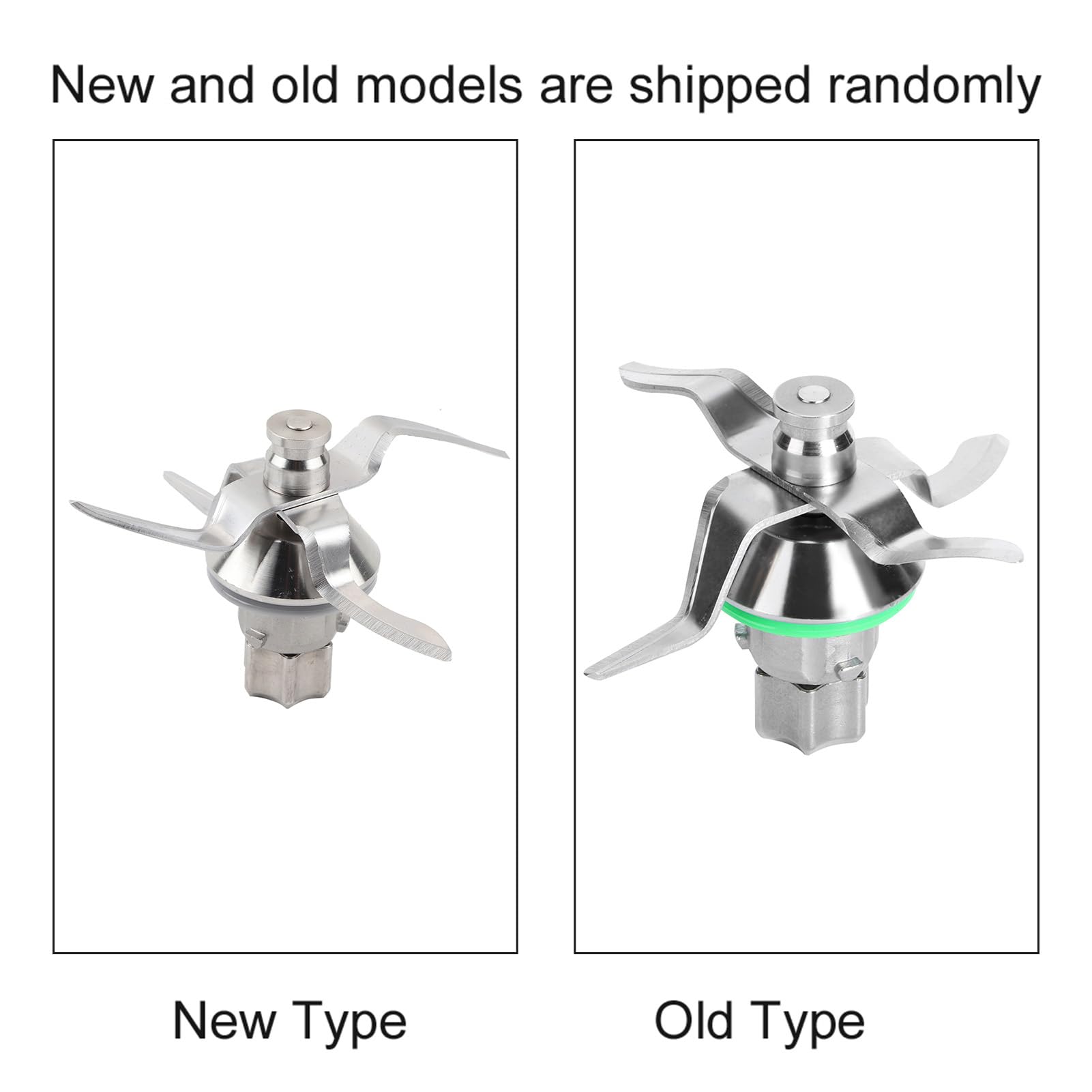 Lame de mixeur en acier inoxydable de qualité alimentaire, compatible avec le TM5 ; accessoires pour mixeur de cuisine silencieux et à haute résistance ; conception durable
