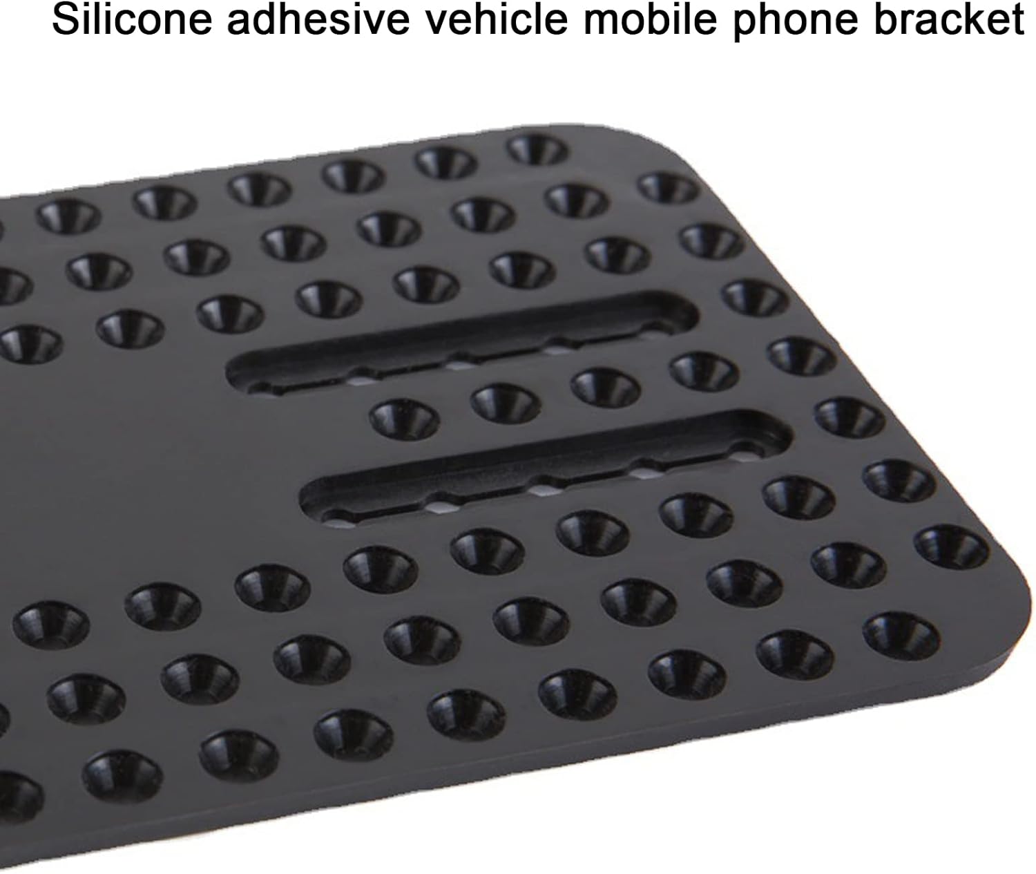 Nlmayt Car Dashboard Mat Phone Holder Non-slip Silicone Cell Phone Dash Mount Pad Car Phone Sticky Pad Stand for All Vehicles Phones GPS 6 61MVih896VL. AC SL1500