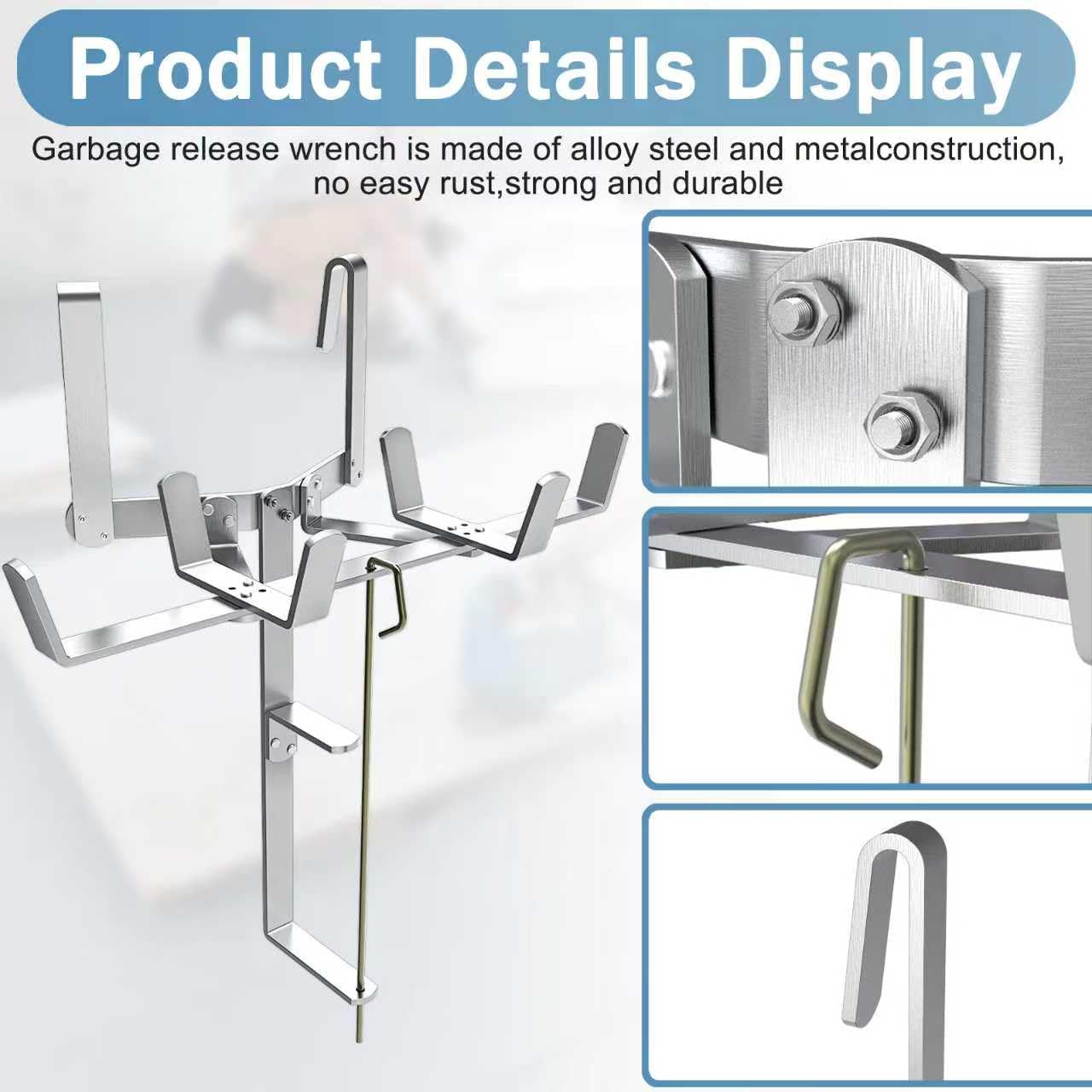 woiron Drywall Mud Pan Holder and Tape Spool Holder — Amazon image 4