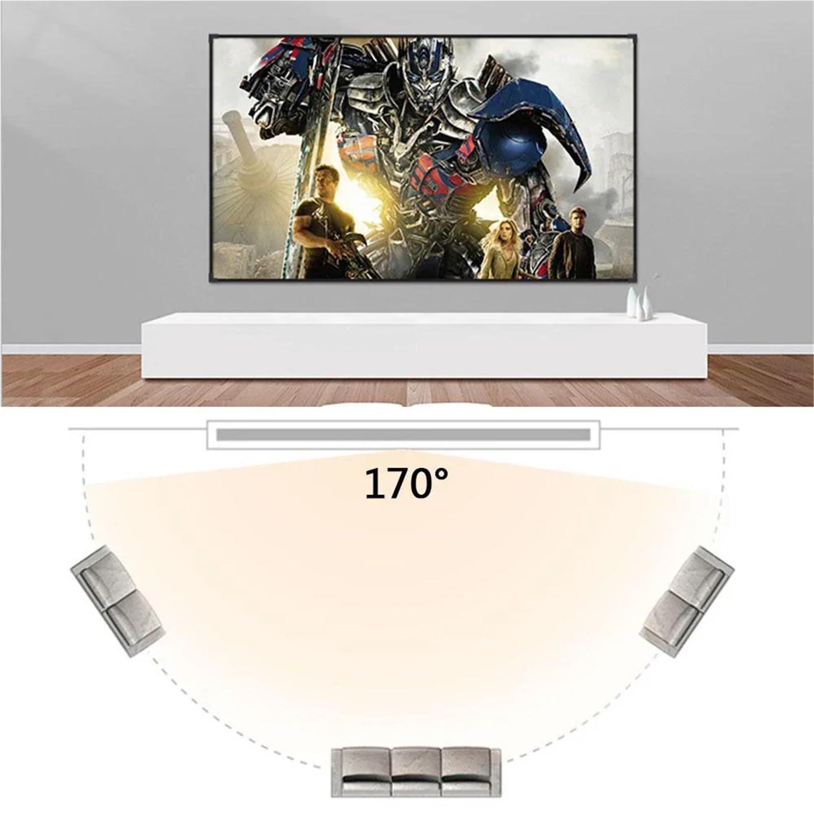Pantalla De Proyector