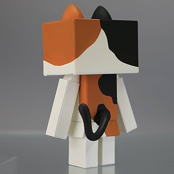 (未使用･未開封品)ソフビトイボックス 006B ニャンボー kijitora ノンスケール製塗装済み可動ソフビフィギュア ソフビトイボックス ニャンボー・マロ｜よつばと！｜海洋堂