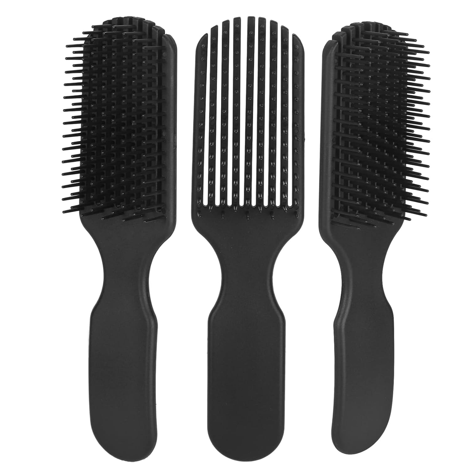 3pcs 9 Rows Hair Brush, Hair Styling Brush Hair Styling