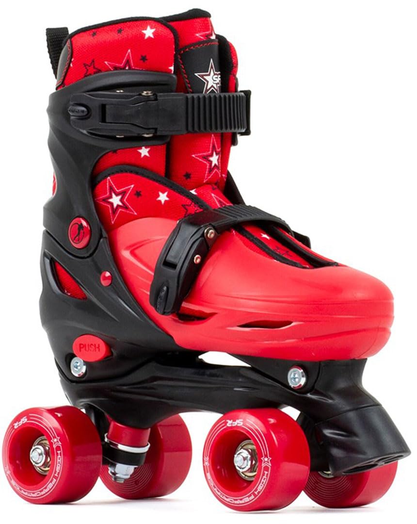SFR Skates SFR Nebula Adjustable Quad Skates Patines Patinaje Unisex Infantil
