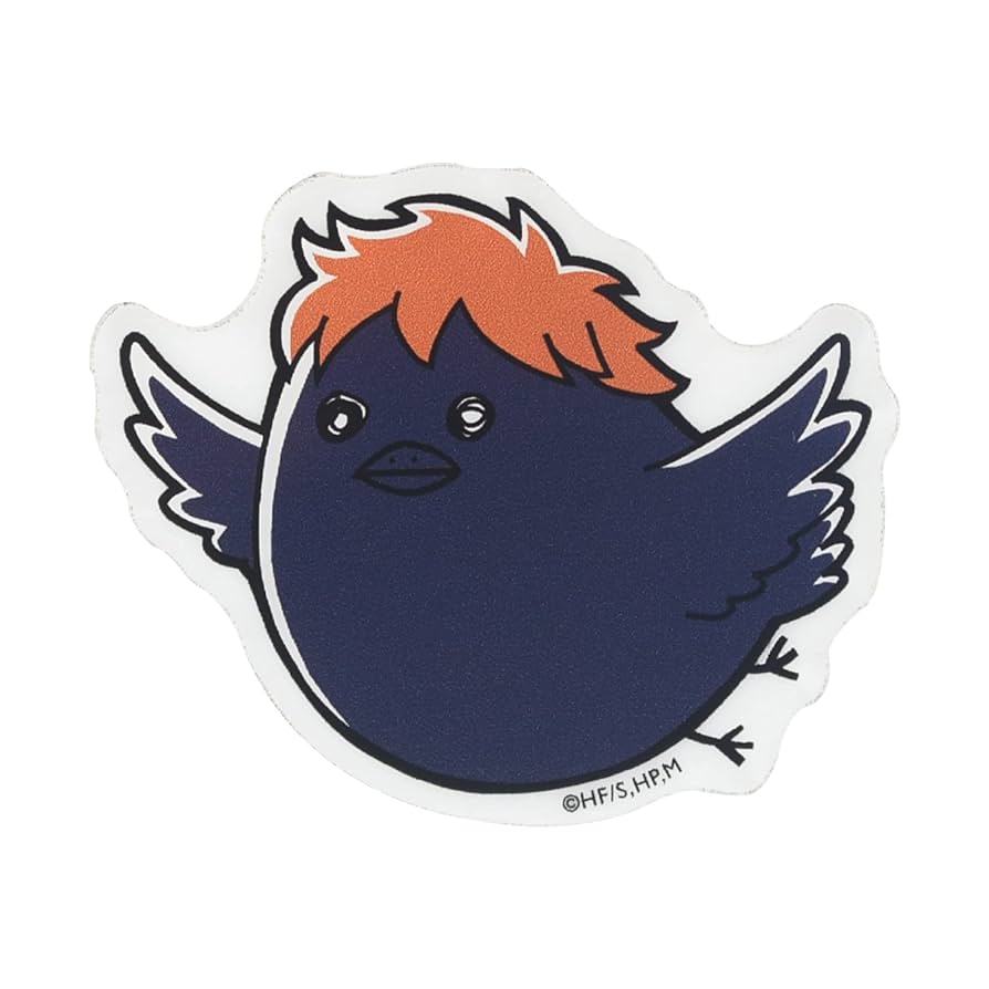 日向翔陽 ステッカー ハイキュー ハイキュー!!_日向翔陽 ちょこんと！ ダイカットステッカー