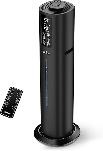 Humidificadores para habitación grande, aire de niebla fría 8L2.11 galones humidificador de llenado superior con aceites esenciales, boquilla de disponible en Yaxa Peru