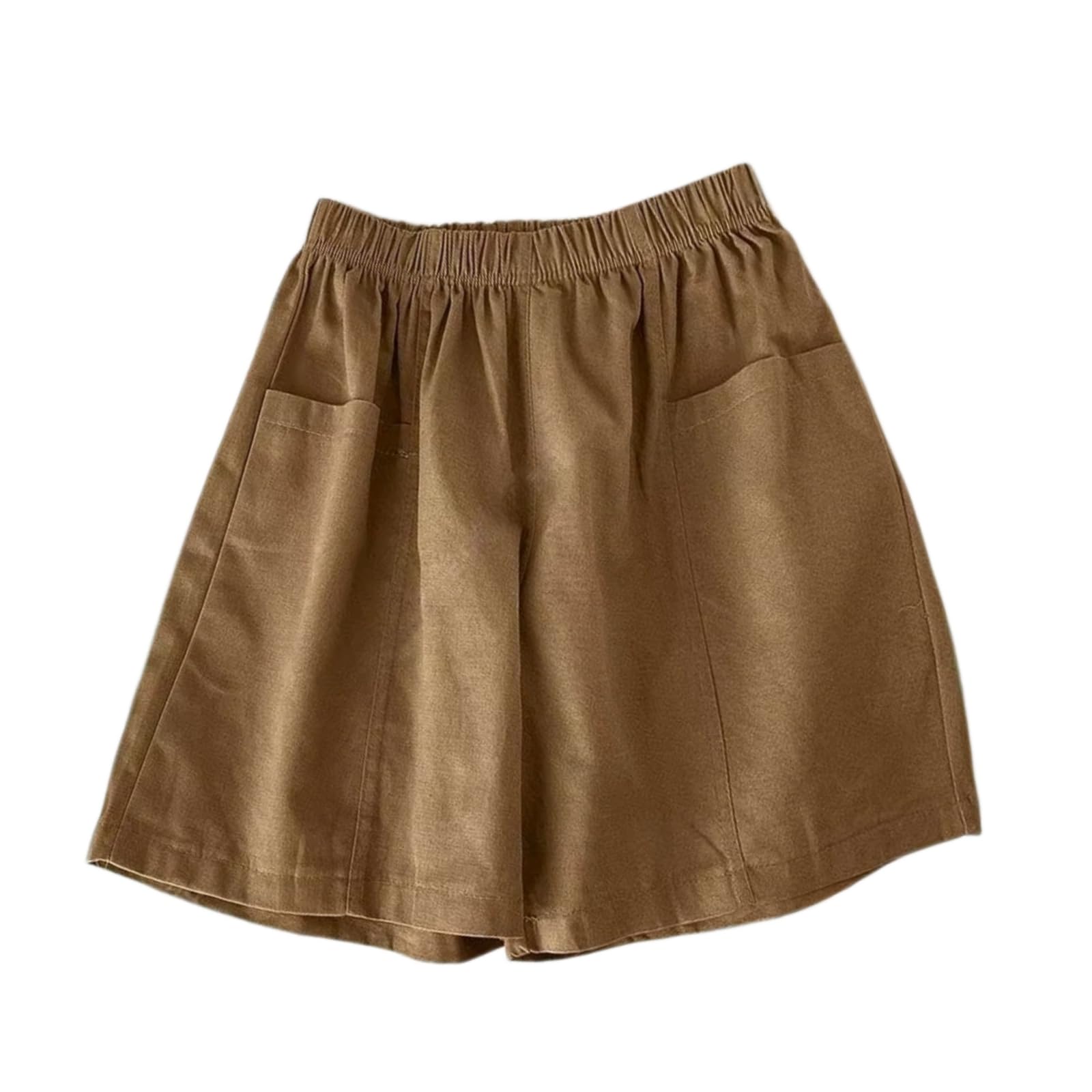Shorts Utilitaires Rouges Amples à Jambes Larges Fines pour Femmes Vêtements d’extérieur décontractés d’été