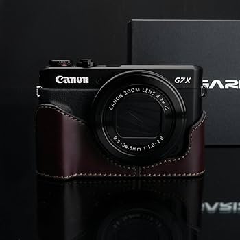 Cannon Model7 カメラケース付き Amazon | GARIZ Canon G7X MarkII用 本革カメラケース XS