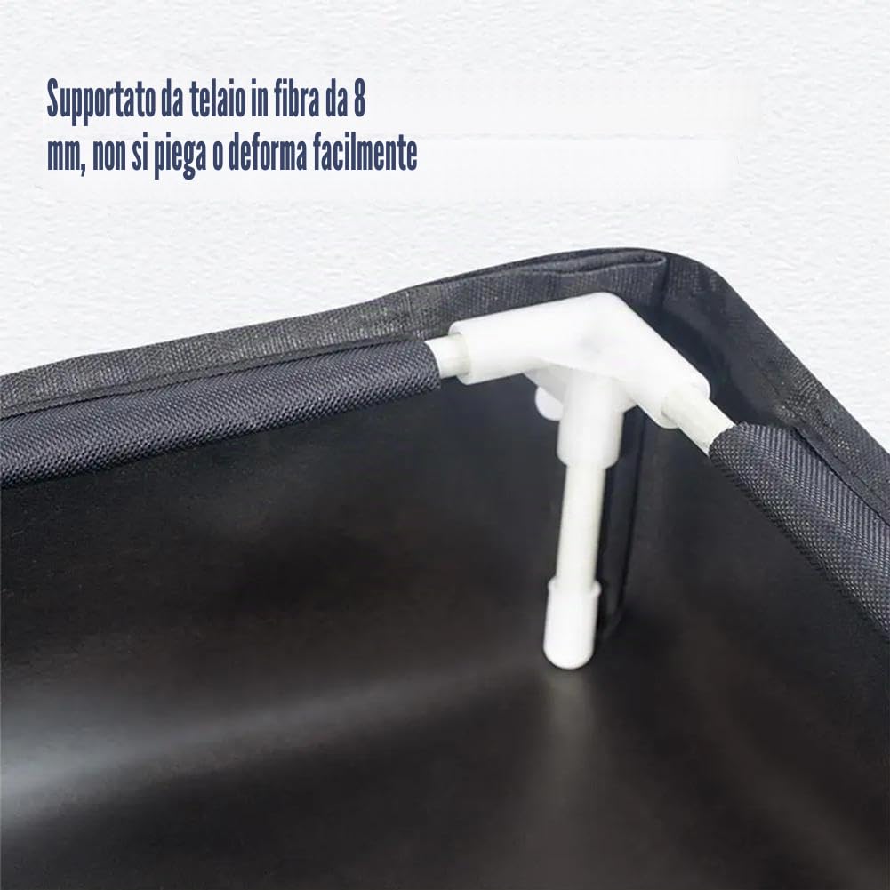 Piattaforma Doccia Portatile Aggiornata, Base Doccia da Campeggio Pieghevole 2-in-1 con Tubo di Scarico, Base Doccia Esterna, Tappetino Doccia da Campeggio per Campeggio, RV, Esterno, Interno e Box