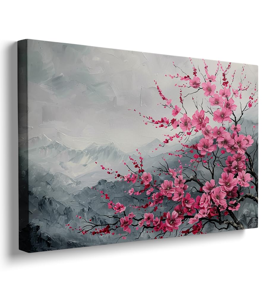 Amazon.com: Japanese Cherry blossoms Cherry branches printed Asian