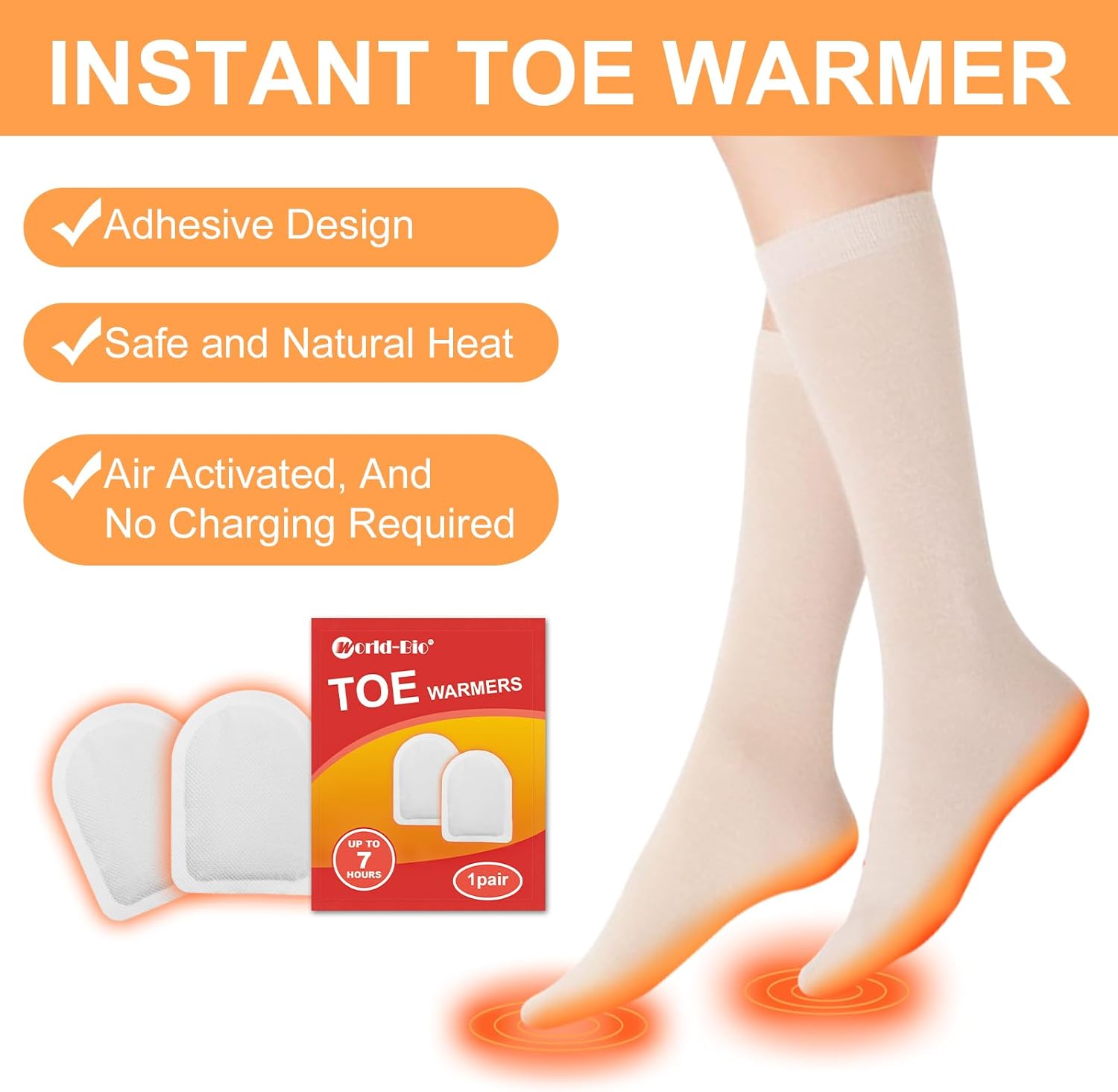 Blobuste Foot Warmer Packaging and Usage