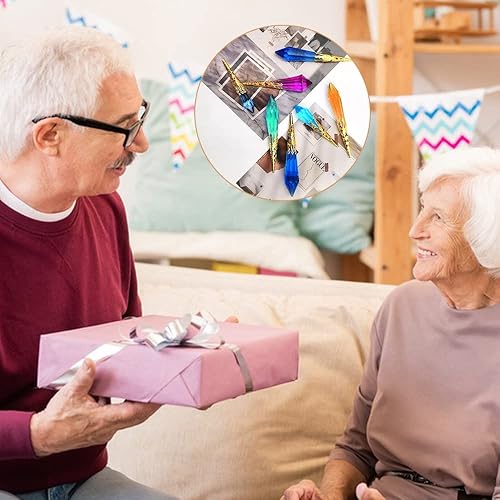 Miniatura 8 de AFUNTA - 20 moldes de resina de péndulo moldes de silicona con colgante de cristal moldes de resina de piedras preciosas multifacéticas de silicona