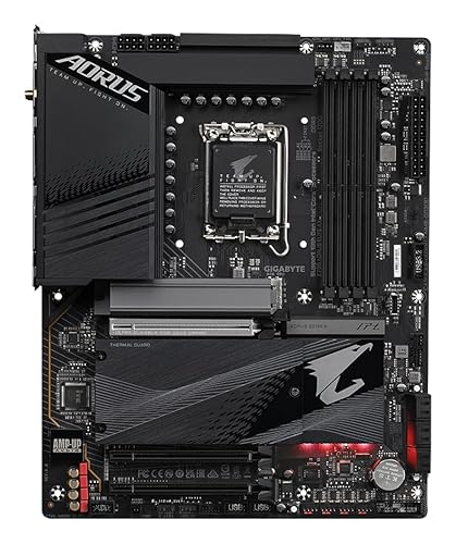GIGABYTE Z790 AORUS ELITE AX Scheda madre - Supporta CPU Intel Core di 14a generazione, 16*+2+1 fasi VRM digitali, fino a 7600MHz DDR5 (OC), 4xPCIe 4.0 M.2, Wi-Fi 6E, LAN 2.5GbE, USB 3.2 Gen 2x2 - Scheda madre - Immagine 1