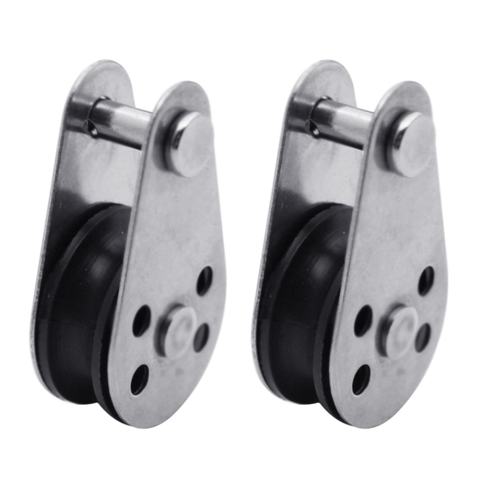Industrial Grades Nonrust Steel Nylon Pulley Camping Gear Pulley for Sailboats Flagpole and Outdoor Equipment Flagpole Wheel