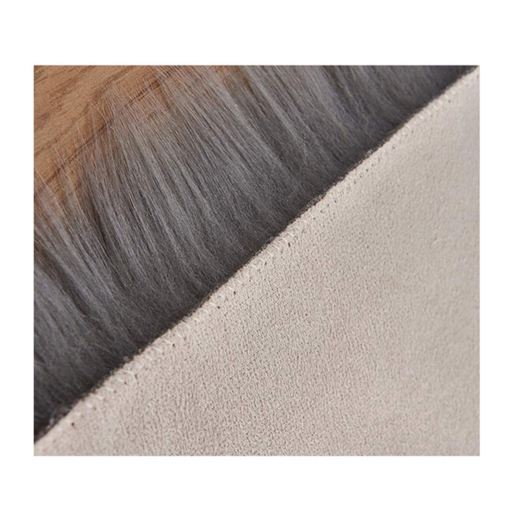 Doppelter Herzförmiger Weiche Flauschige Faux Schaffell Teppich Lammfell Teppiche Kunstpelz Wohnzimmer Divani Kinderzimmer Dekoration Lammfellimitat Teppich in Herzform Rosa 90 x 180 cm
