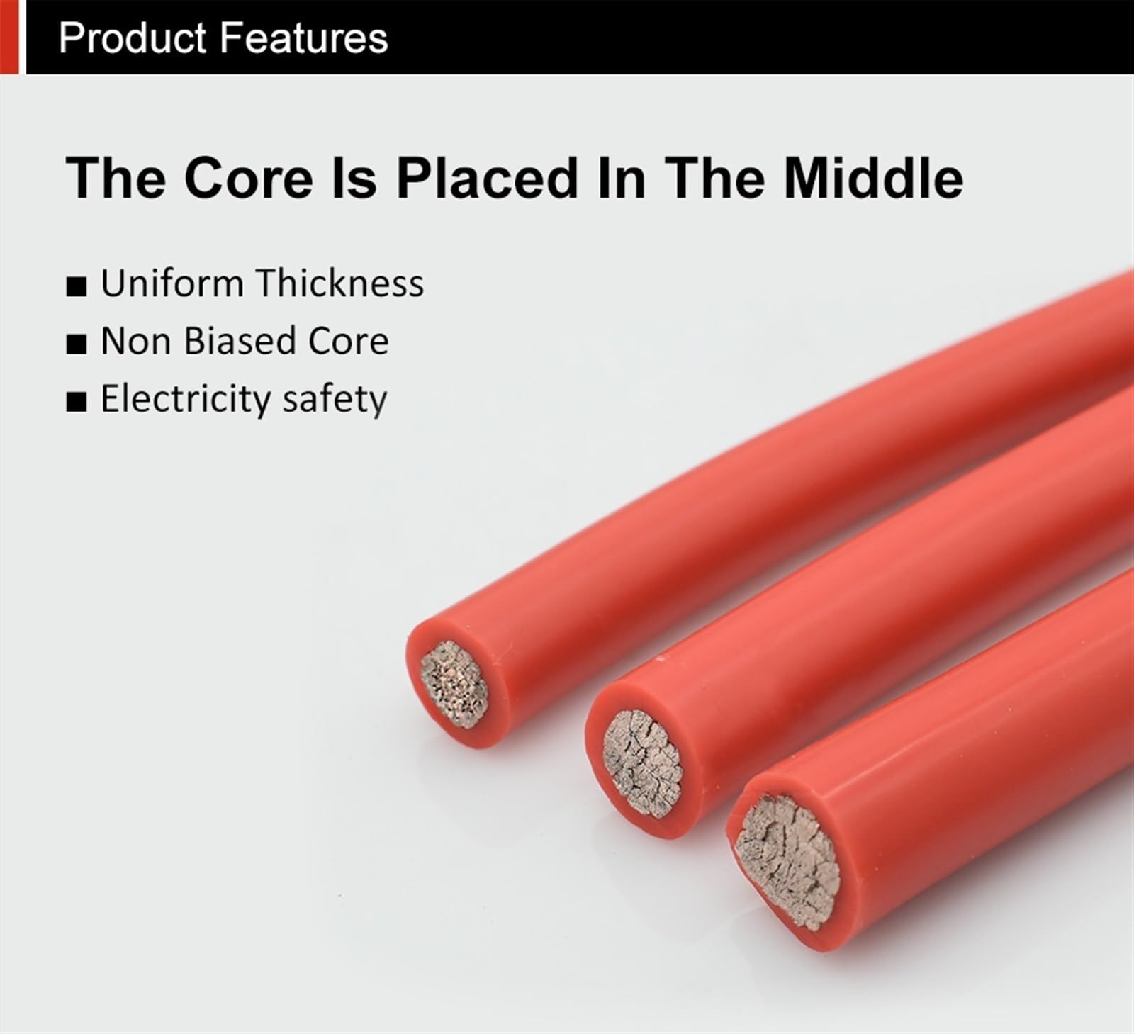 Cables Flexibles de Silicona, Cable de Silicona súper Suave, 600V, Negro, Rojo, 2-16 AWG, Cable de Cobre estañado Resistente al Calor(Each 3meter 4 AWG-25mm2)