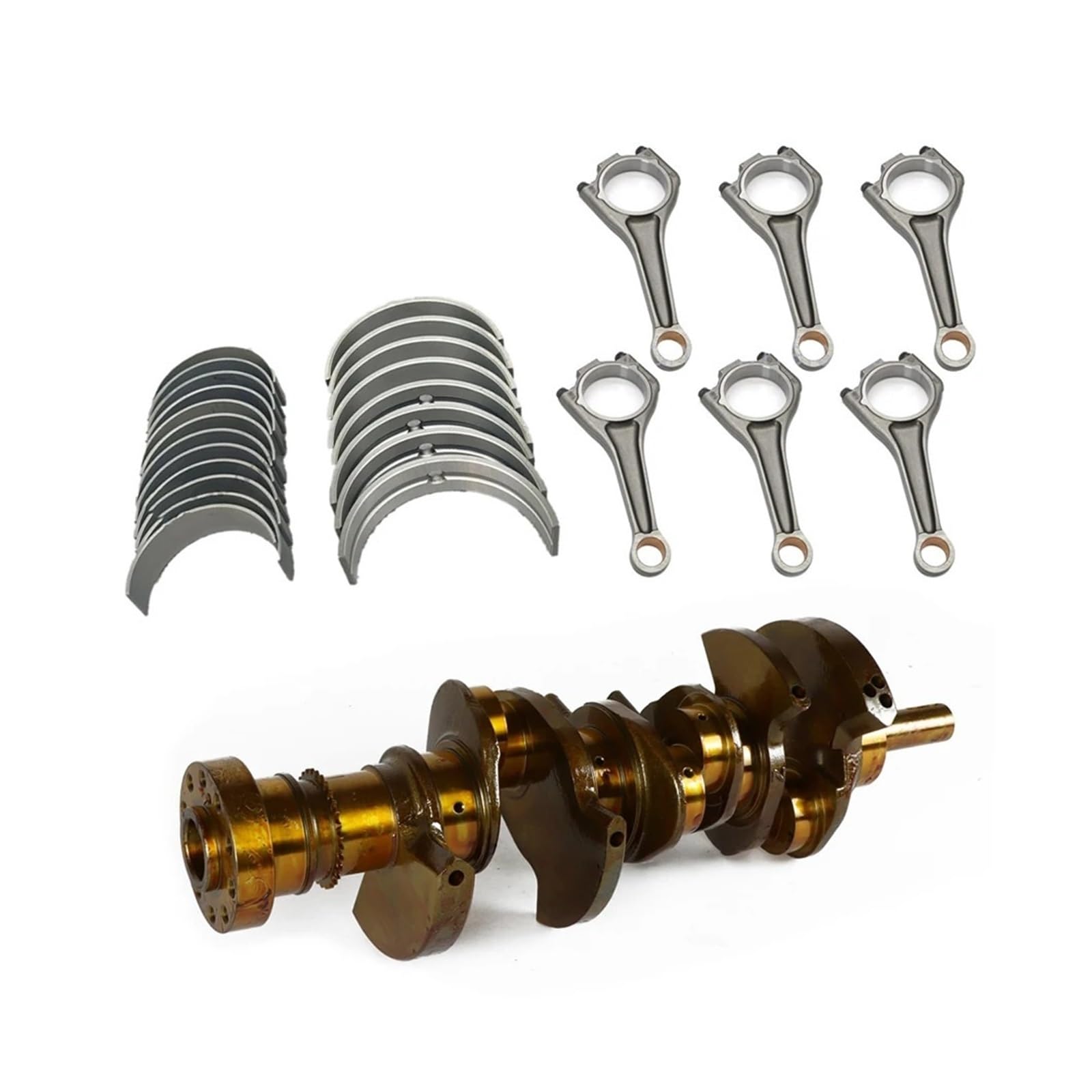 Set Albero Motore, Bielle E Cuscinetti Adatti Per 3.0L AJ126 V6 Sovralimentato Set di pistoni di montaggio Kit cilindro albero