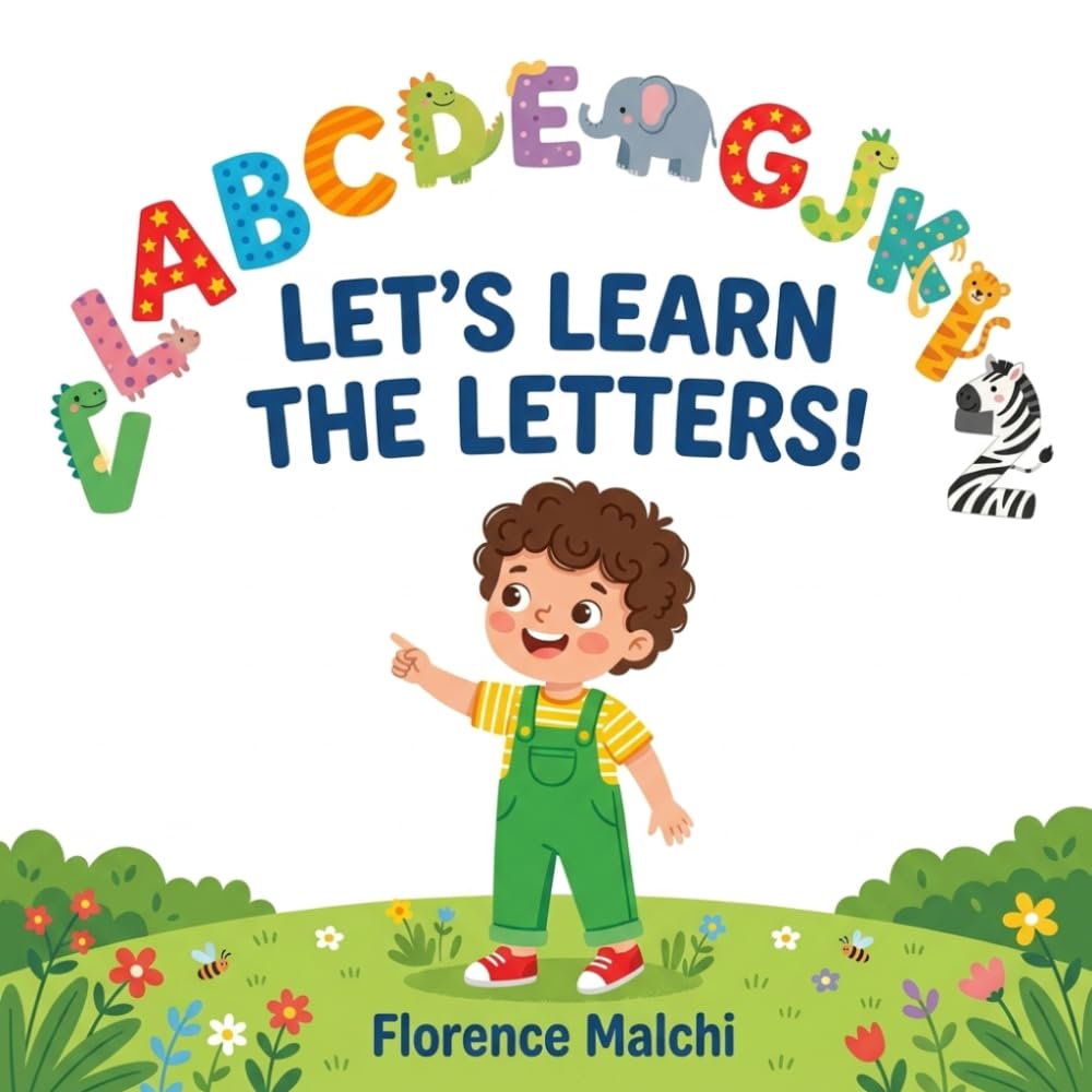 Let's Learn the Letters!: A Fun ABC Alphabet Book for Toddlers and Preschoolers: 2