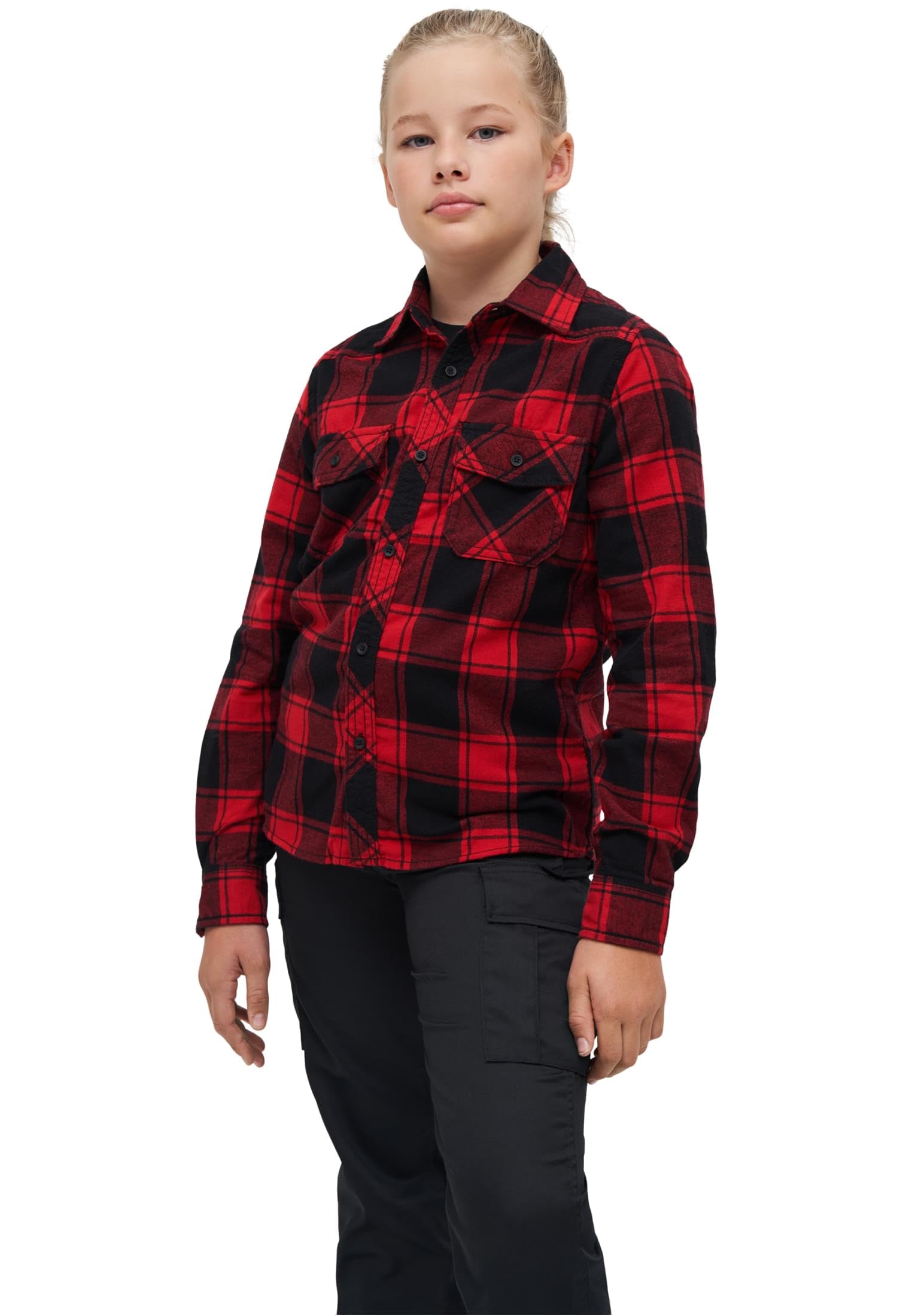 Brandit Checkshirt Kids, Holzfällerhemd, Größen 122 bis 176