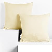 DecoKing 2 federe 40 x 40 cm, jersey di cotone