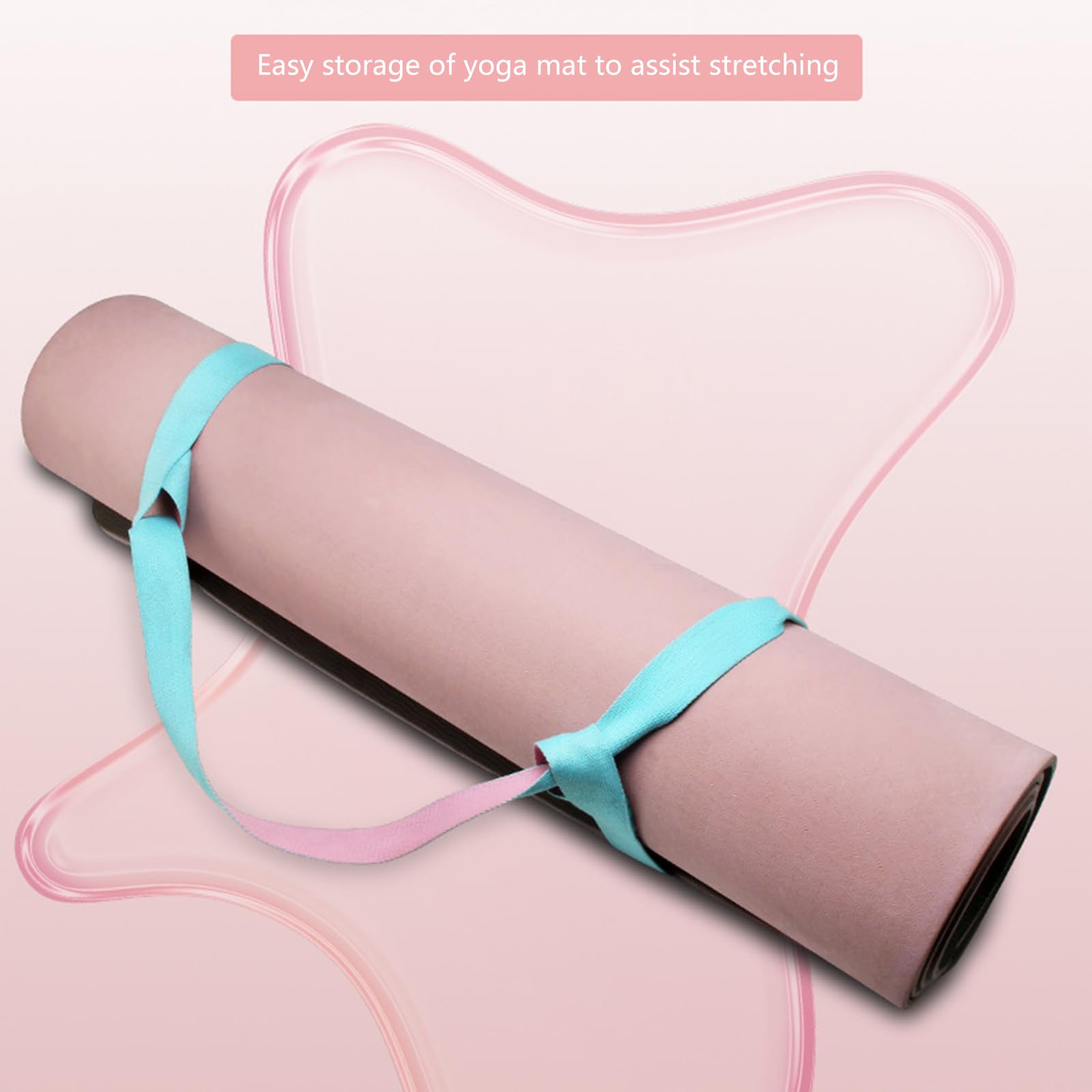 Sangle De Transport Pour Tapis De Sport – Réglable, Polyvalente, En Coton Polyester – 150 Cm, Pour Salle De Sport Ou Extérieur